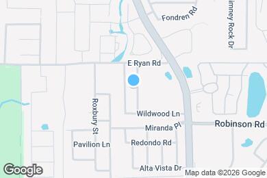Map image of the property - 3932 Overlake Dr