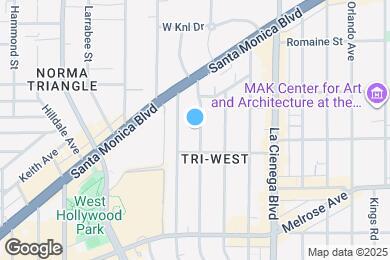 Map image of the property - 825 Westbourne Dr