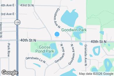 Map image of the property - 6264 40th St N