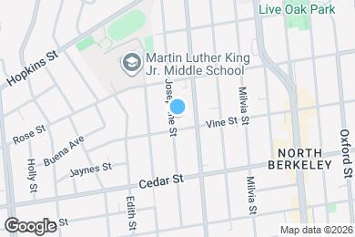 Map image of the property - 1441 Josephine St