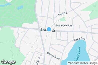 Map image of the property - 1056 Beacon St