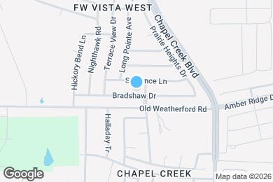 Map image of the property - 10408 Bradshaw Dr