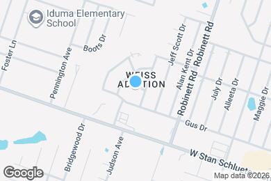Map image of the property - 4102 Terri Linn Dr