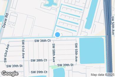 Map image of the property - 5741 SW 36th Ct