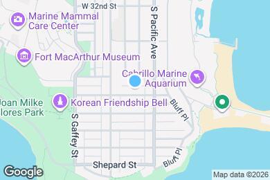 Map image of the property - 550 W 37th St