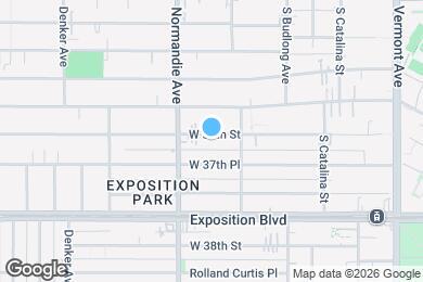 Map image of the property - 1346 W 37th St