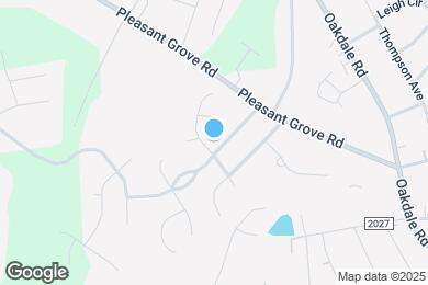 Map image of the property - 1707 Oakdale Green Dr