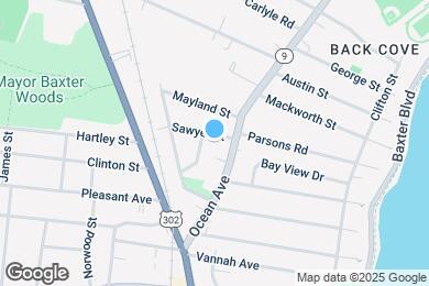 Map image of the property - 16 Sawyer St