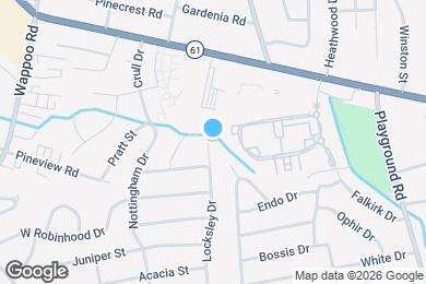 Map image of the property - 1020 Little John Dr