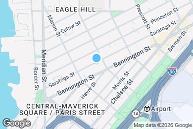 Map image of the property - 153 Saratoga St