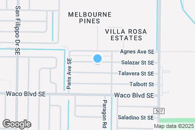 Map image of the property - 1540 Salazar St SE