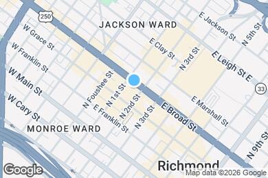 Map image of the property - Atrium on Broad