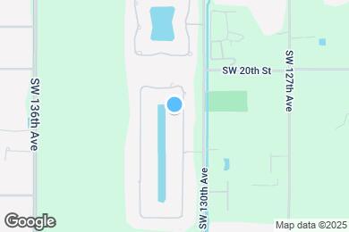Map image of the property - 2161 SW 131st Terrace