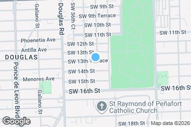 Map image of the property - 3554 SW 13th Ter