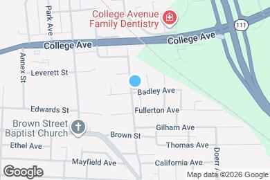 Map image of the property - 1629 S Rodgers Ave