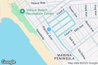 Map image of the property - 2418 Pacific Ave