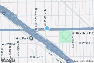 Map image of the property - 3957 W Irving Park Rd