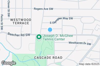 Map image of the property - 1775 Beecher St SW