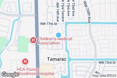 Map image of the property - 7397 NW 76th Ct