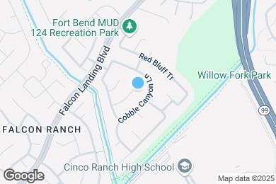 Map image of the property - 2415 Ranch Hollow Ct