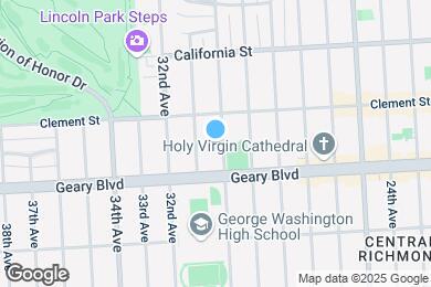 Map image of the property - 449 30th Ave