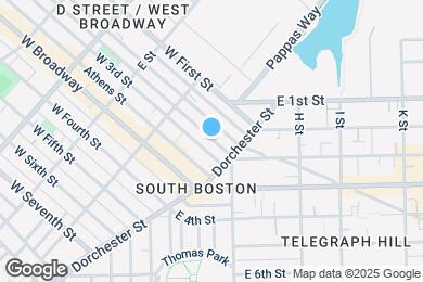 Map image of the property - 295 Bolton St
