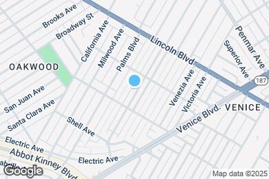 Map image of the property - 829 Superba Ave