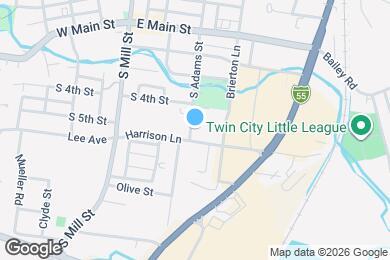 Map image of the property - 424 S Adams St