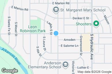 Map image of the property - 2807 S Pattie St