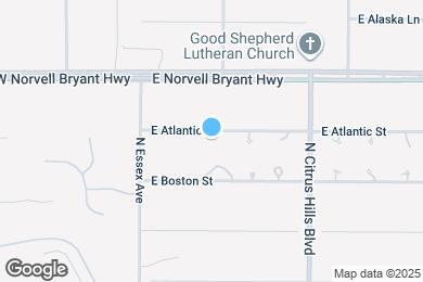 Map image of the property - 2344 N Gadsden Point