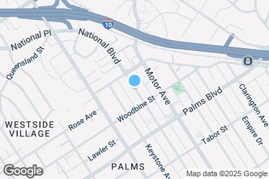 Map image of the property - 3337 Mentone Ave
