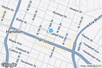 Map image of the property - 815 Campbell Ave