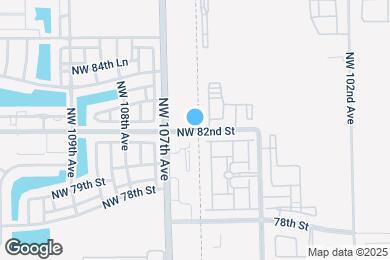 Map image of the property - 10419 NW 82nd St