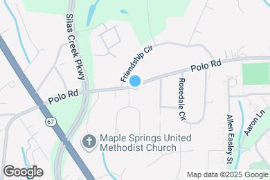 Map image of the property - 1430 Polo Rd