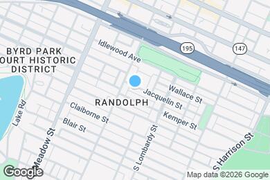 Map image of the property - 1713 Jacquelin St