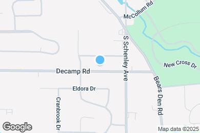 Map image of the property - 2842 Decamp Rd