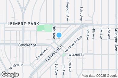 Map image of the property - 4130 Creed Ave