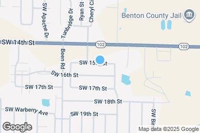 Map image of the property - 2309 SW 15th St