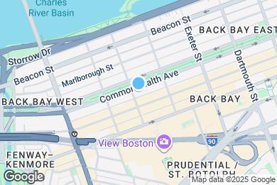Map image of the property - 280 Commonwealth Ave