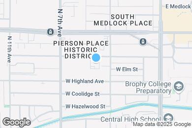 Map image of the property - Pierson Palms