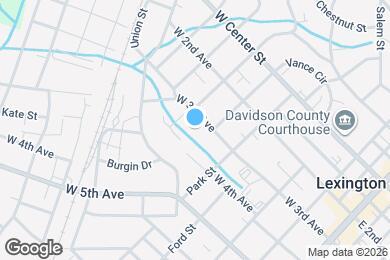 Map image of the property - 309-311 W 3rd Ave