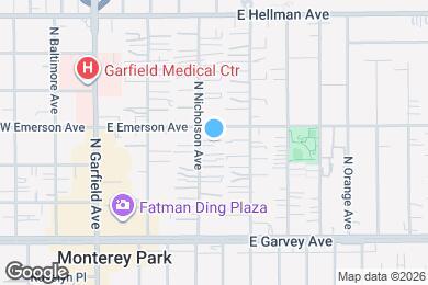 Map image of the property - 318 N Nicholson Ave