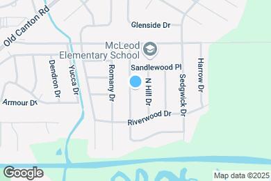 Map image of the property - 5162 Sunnyvale Dr