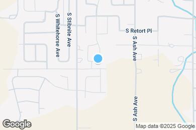 Map image of the property - 1461 W Afton St