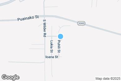 Map image of the property - 133 Puhili St