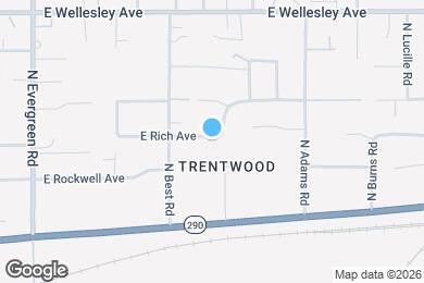 Map image of the property - 14408 E Rich Ave