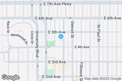 Map image of the property - 431 Clayton St