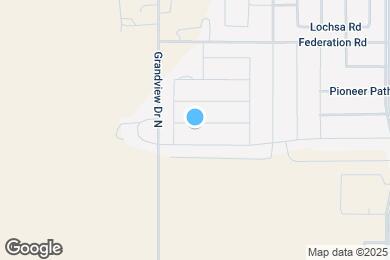 Map image of the property - 843 Bighorn Dr
