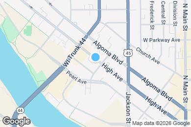 Map image of the property - 509 High Ave