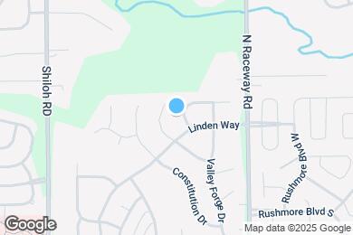 Map image of the property - 1436 Monitor Way